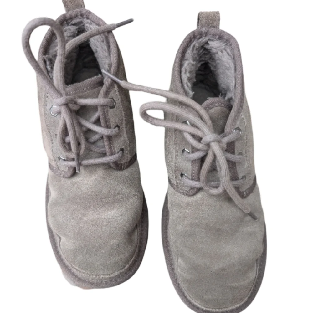 UGG Neumel Chukka Boots Charcoal Gray Men's Size 6 EXCELLENT CONDITION
